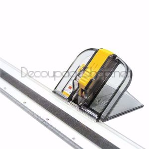 Нож за паспарту с линеал, OLFA MC 45 DX, блистер