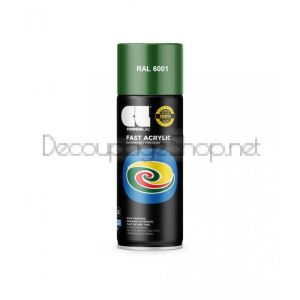 Спрей боя Cosmos Lac Fast Acrylic - 6001 СВЕТЛОЗЕЛЕН ГЛАНЦ EMERALD GREEN