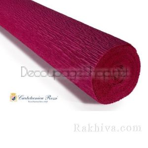 Крепирана хартия (Италия Cartotecnica rossi) 180 гр., 20/584 (бордо)