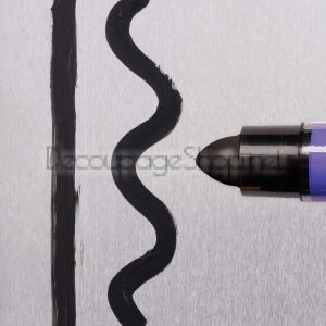 Твърд Маркер : Sakura Solid Marker : Slim : Черен