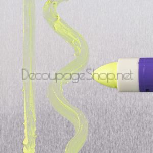 Твърд Маркер : Sakura Solid Marker : Флуоресцентен Лимон