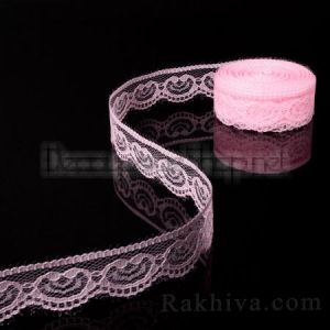 ДАНТЕЛА, мини Виена 20мм/ 9м розово (20/10/5002-1/40)