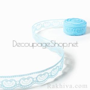 ДАНТЕЛА, мини Виена 20мм/ 9м св. синьо (20/50/5002-1/52)