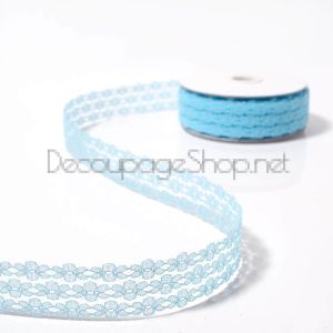 ДАНТЕЛА Венеция СВЕТЛОСИНЯ 26мм/11м  (26/25/5008-3/52)