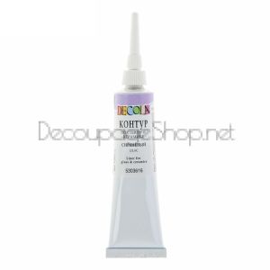 DECOLA КОНТУР ЗА СТЪКЛО И КЕРАМИКА 18 МЛ. - ЛИЛАВ
