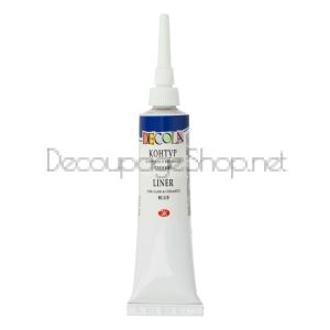 DECOLA КОНТУР ЗА СТЪКЛО И КЕРАМИКА 18 МЛ. - СИН