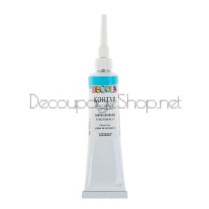 DECOLA КОНТУР ЗА СТЪКЛО И КЕРАМИКА 18 МЛ. - ТЮРКОАЗ