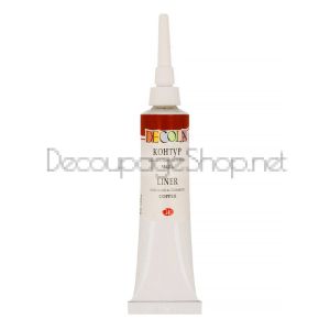 DECOLA КОНТУР ЗА СТЪКЛО И КЕРАМИКА 18 МЛ. - МЕД