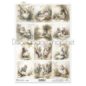 ITD COLLECTION ДЕКУПАЖНА ОРИЗОВА ХАРТИЯ А4 - R2780