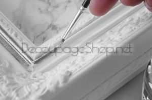 ТЕЧНА БОЯ ЗА ПОЗЛАТА, Течен бронзант Kreul, 50 ml, сребро