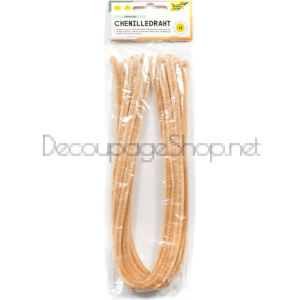 FOLIA ВЕЛУРЕНА, ПЛЮШЕНА ТЕЛ 8 ММ. 50 СМ. 10БР. - ТЕЛЕСНО