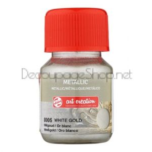 Акрилна Боя Metallic : 30 ml : 8005 Бяло Злато