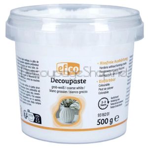 Decoupaste, grob, Релефна структурна паста - ЕДРА - груба, 500 g, бяла