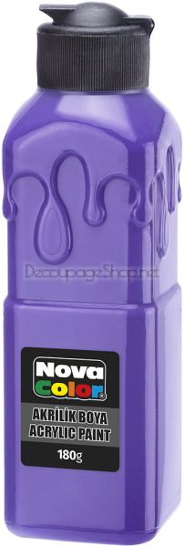 Акрилна боя 180гр. ЛИЛАВА Nova Color