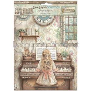 STAMPERIA MASTER OF MAGIC ДЕКУПАЖНА ХАРТИЯ А4-DFSA41010