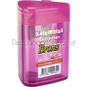 Острилка Brons с 2 отвора - РАЗЛИЧНИ ЦВЕТОВЕ