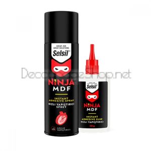 SELSIL MDF Rapid Бързодействащо Лепило MDF - 50гр/200мл лепило