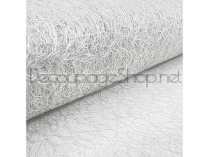 Текстилна паяжина Elegantz Shinny Packing, 2.20 метра, White