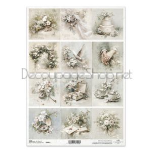 ITD COLLECTION ДЕКУПАЖНА ОРИЗОВА ХАРТИЯ А4 - R2811