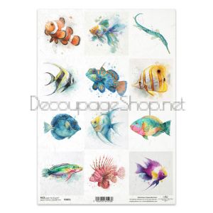 ITD COLLECTION ДЕКУПАЖНА ОРИЗОВА ХАРТИЯ А4 - R2851