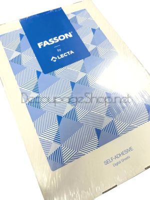 Самозалепващо прозрачно фолио гланц за лазерен печат Fasson Laser PET Transp. Gloss 32х45см