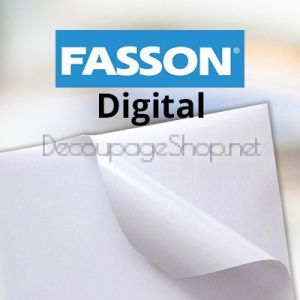 Самозалепващо прозрачно фолио гланц за лазерен печат Fasson Laser PET Transp. Gloss 32х45см