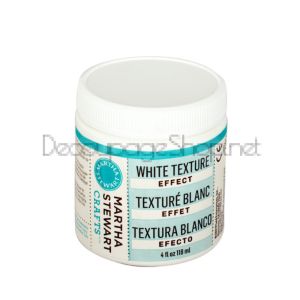 Медиум специален ефект Martha Stewart, White Texture effect, 118 ml
