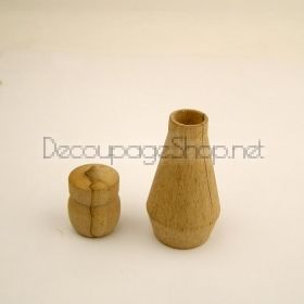Дървено шишенце - мускал - DM01