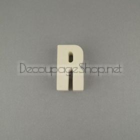 Отливка на керамична буква "P"