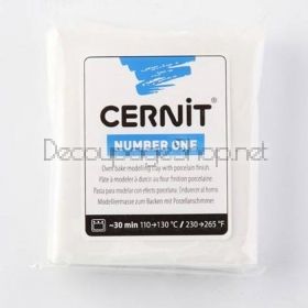 CERNIT NUMBER ONE - №1 ПОКРИВНО БЯЛО 56 gr Полимерната глина