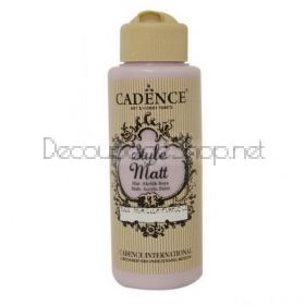 CADENCE АКРИЛНА БОЯ STYLE MATT 120 МЛ. - PURPLE LILIAC 9022
