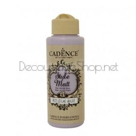 CADENCE АКРИЛНА БОЯ STYLE MATT 120 МЛ. - MAUVE 9023