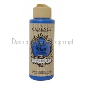 CADENCE АКРИЛНА БОЯ STYLE MATT 120 МЛ. - ROYAL BLUE 9061